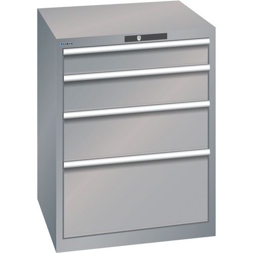 Armoire Gris Pigeon 717x725x850 Avec 4 Tir. 200kg