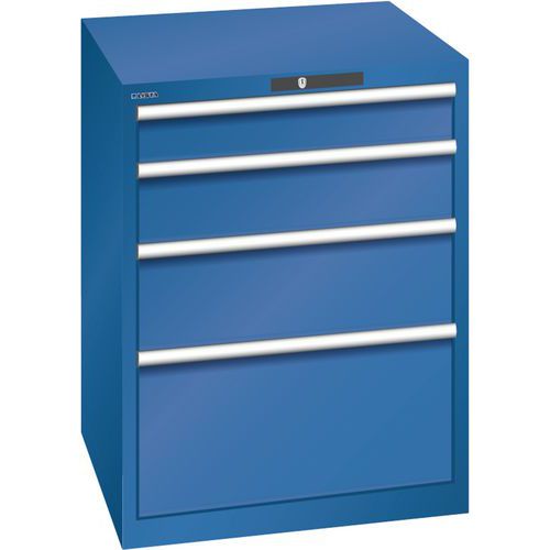 Armoire Bleu Gent. 717x725x850 Avec 4 Tir. 200kg
