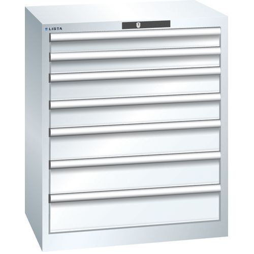 Armoire Blanc Pur 717x572x850 Avec 7 Tir. 75kg _ 78.572.110