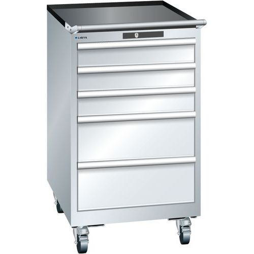 Armoire Gris Clair 564x725x990 Avec 5 Tir. 75kg _ 14.397.020