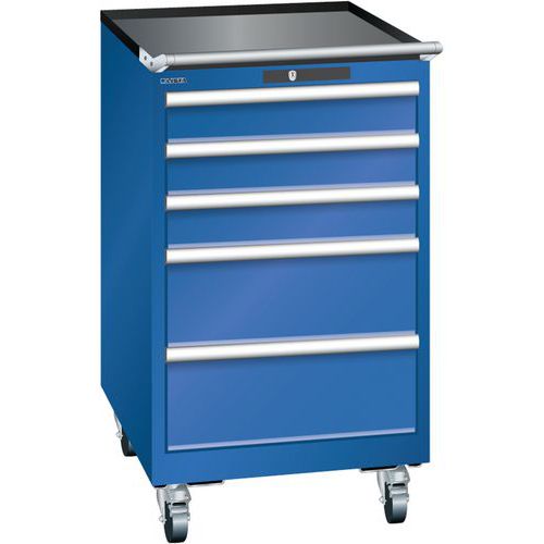 Armoire Bleu Sécu. 564x725x990 Avec 5 Tir. 75kg _ 14.397.100