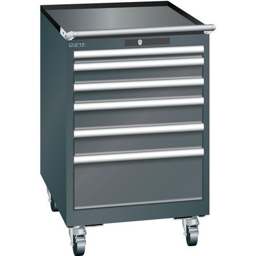 Armoire Noir 564x725x890 Avec 6 Tir. 75kg _ 78.548.060