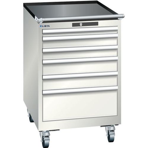 Armoire Blanc Gris 564x725x890 Avec 6 Tir. 75kg _ 78.548.180