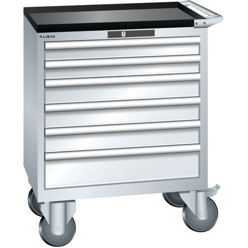 Armoire Gris Clair 717x572x962 Avec 6 Tir. 75kg _ 78.606.020