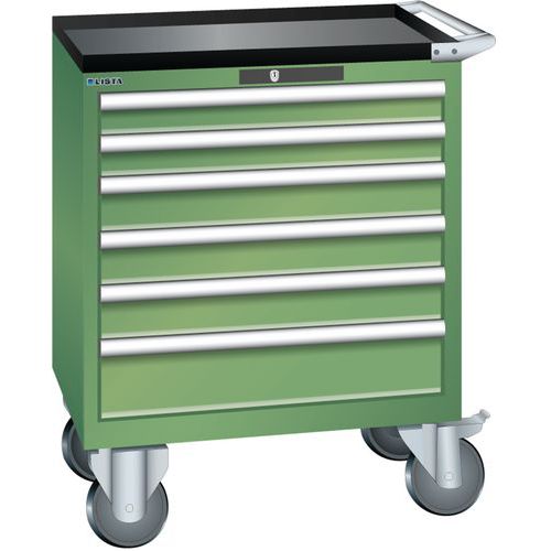 Armoire Vert 717x572x962 Avec 6 Tir. 75kg _ 78.606.030