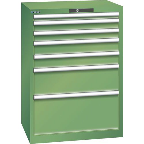 Armoire Vert 717x572x1000 Avec 7 Tir. 75kg _ 78.580.030