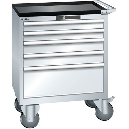 Armoire Gris Clair 717x572x962 Avec 5 Tir. 75kg _ 78.608.020