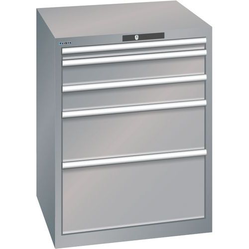 Armoire Gris Pigeon 717x725x850 Avec 5 Tir. 200kg