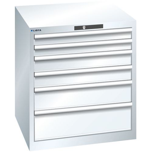 Armoire Blanc Pur 717x725x800 Avec 6 Tir. 75kg _ 78.636.110