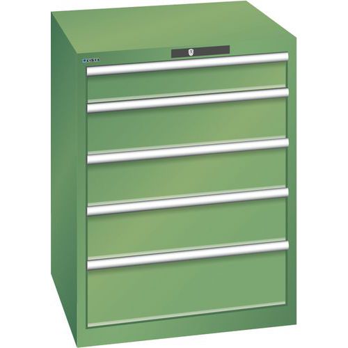 Armoire Vert 717x725x850 Avec 5 Tir. 200kg _ 14.504.030