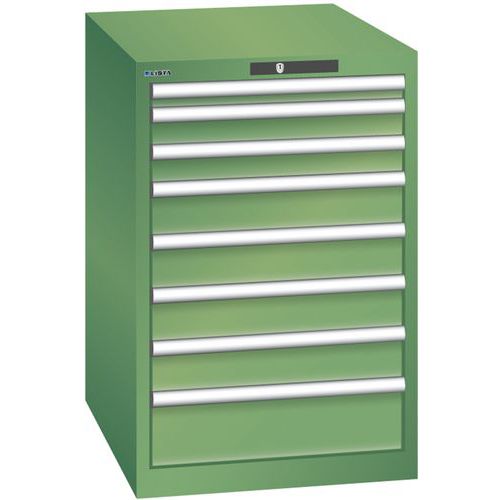 Armoire Vert 564x725x850 Avec 8 Tir. 75kg _ 14.403.030