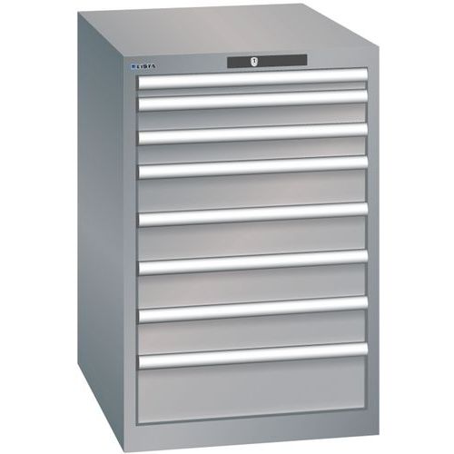 Armoire Gris Pigeon 564x725x850 Avec 8 Tir. 75kg