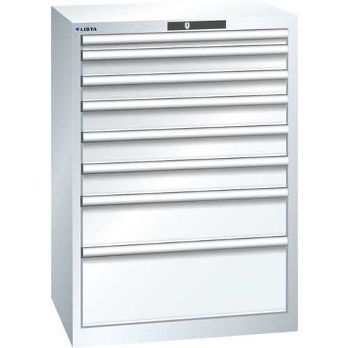 Armoire Blanc Pur 717x572x1000 Avec 8 Tir. 75kg _ 78.588.110