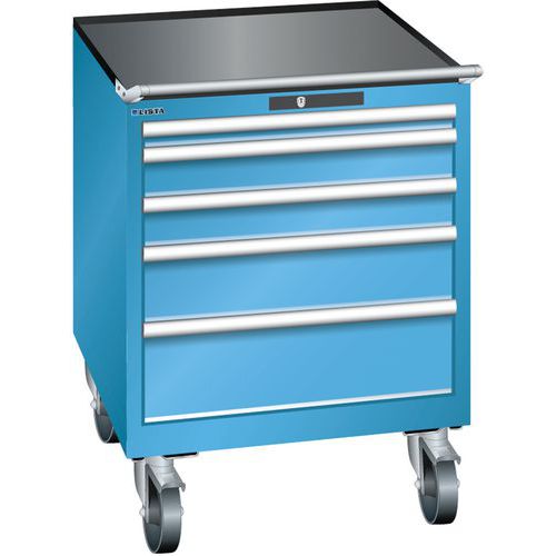 Armoire Bleu Clair 717x725x962 Avec 5 Tir. 75kg _ 78.652.010