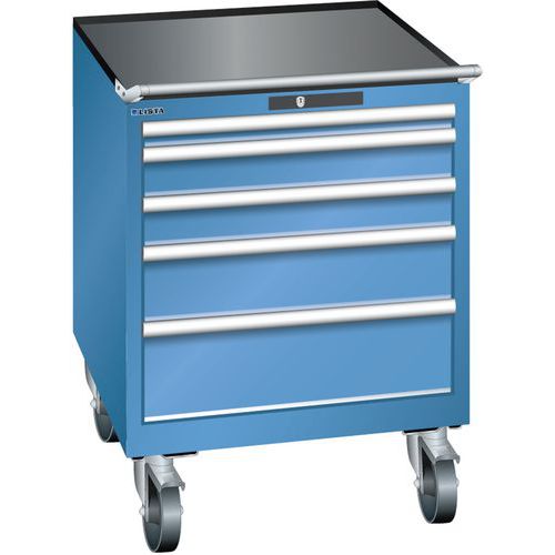 Armoire Bleu Cap. 717x725x962 Avec 5 Tir. 75kg _ 78.652.040