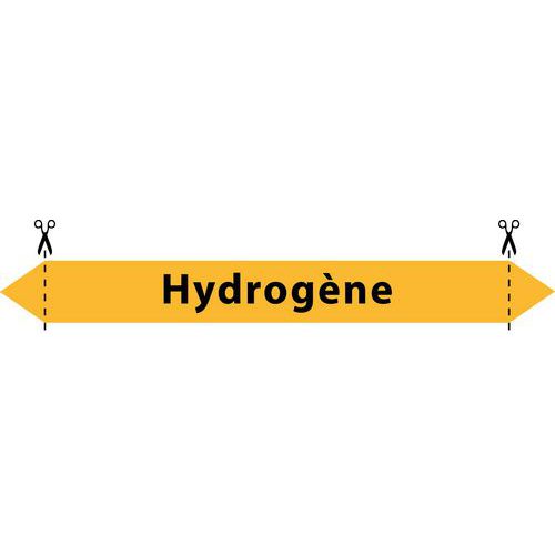 Planche Etiquette Hydrogene