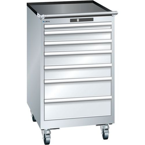 Armoire Gris Clair 564x725x990 Avec 7 Tir. 75kg _ 14.372.020