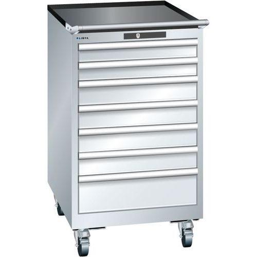 Armoire Gris Clair 564x725x990 Avec 7 Tir. 75kg _ 14.373.020