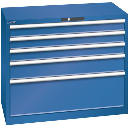 Armoire Bleu Gent. 1023x572x850 Avec 5 Tir. 75kg