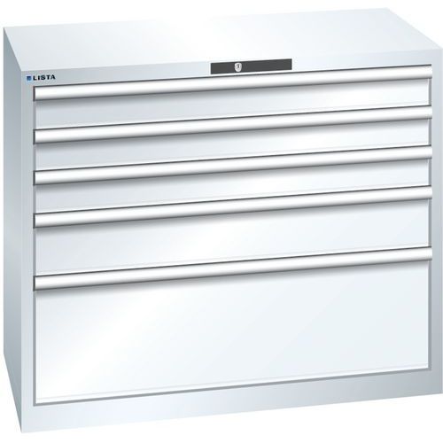 Armoire Blanc Pur 1023x572x850 Avec 5 Tir. 75kg _ 78.742.110