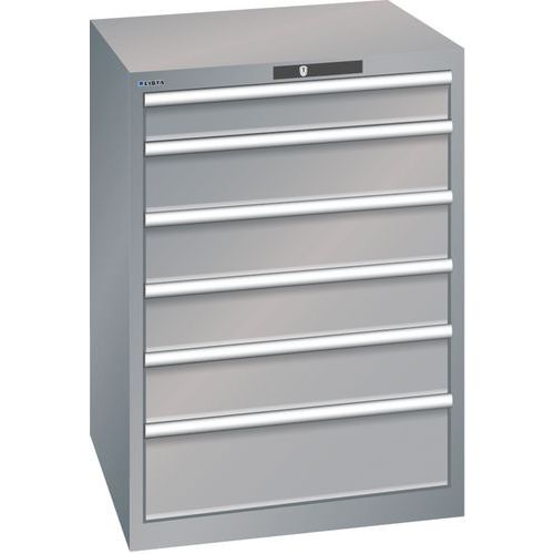 Armoire Gris Pigeon 717x725x1000 Avec 6 Tir. 75kg