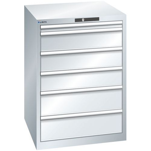 Armoire Gris Clair 717x725x1000 Avec 6 Tir. 75kg