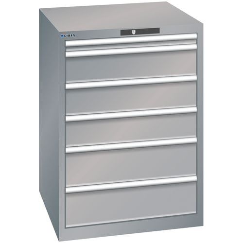Armoire Gris Pigeon 717x725x1000 Avec 6 Tir. 75kg