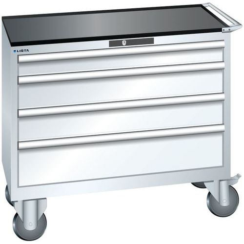 Armoire Blanc Pur 1023x572x962 Avec 4 Tir. 75kg _ 78.778.110