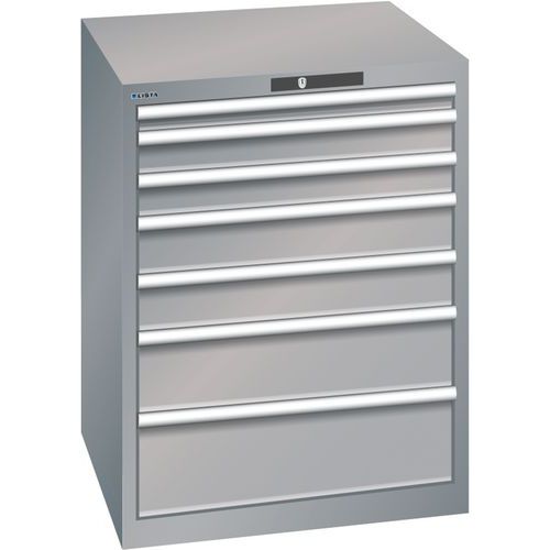 Armoire Gris Pigeon 717x725x850 Avec 7 Tir. 75kg