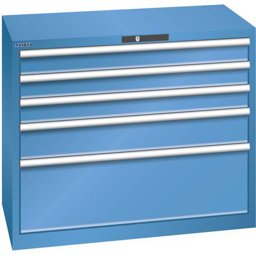 Armoire Bleu Cap. 1023x572x850 Avec 5 Tir. 200kg