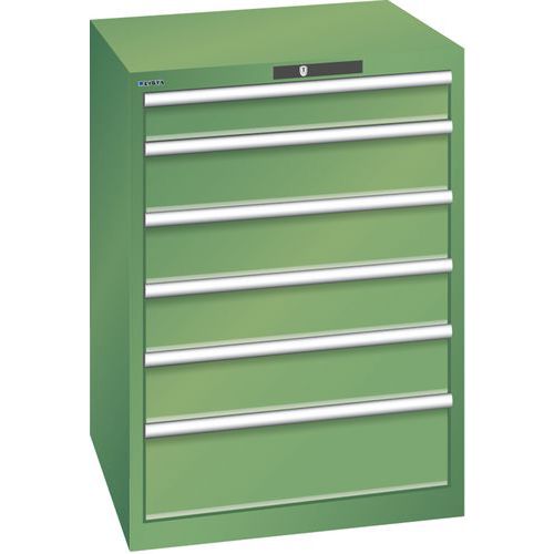 Armoire Vert 717x725x1000 Avec 6 Tir. 200kg _ 14.509.030