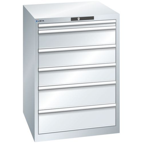 Armoire Gris Clair 717x725x1000 Avec 6 Tir. 200kg