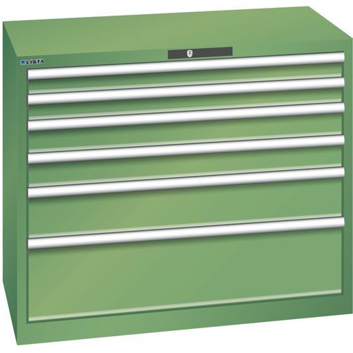 Armoire Vert 1023x572x850 Avec 6 Tir. 75kg _ 78.746.030