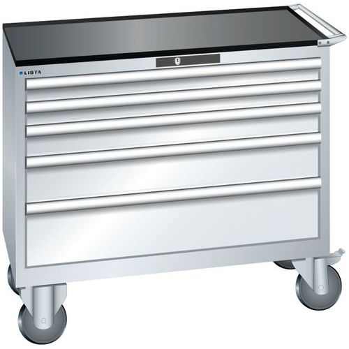 Armoire Gris Clair 1023x572x962 Avec 5 Tir. 75kg