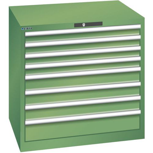 Armoire Vert 870x725x850 Avec 8 Tir. 75kg _ 78.682.030