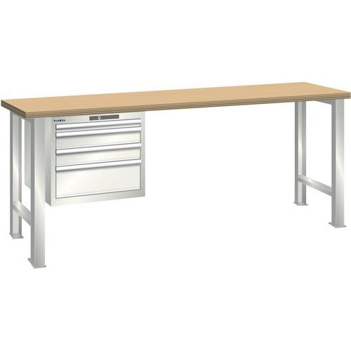 Ã‰tablis Blanc Gris 2000x750x840 Cap. 360kg Et 4 Tir. 75kg