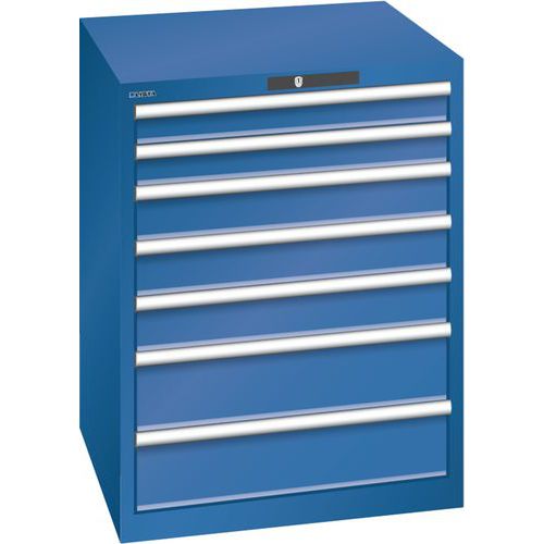 Armoire Bleu Gent. 717x725x850 Avec 7 Tir. 200kg