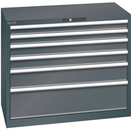 Armoire Noir 1023x572x850 Avec 6 Tir. 200kg _ 78.748.060