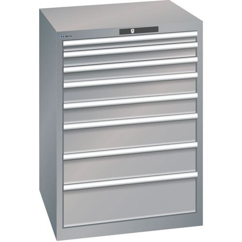 Armoire Gris Pigeon 717x725x1000 Avec 8 Tir. 75kg