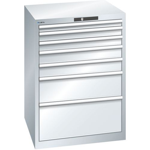 Armoire Gris Clair 717x725x1000 Avec 7 Tir. 200kg