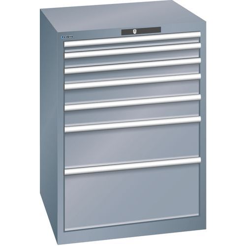 Armoire Gris 717x725x1000 Avec 7 Tiroirs 200kg _ 18.205.050