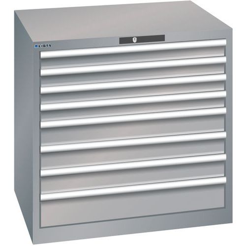 Armoire Gris Pigeon 870x725x850 Avec 8 Tir. 200kg