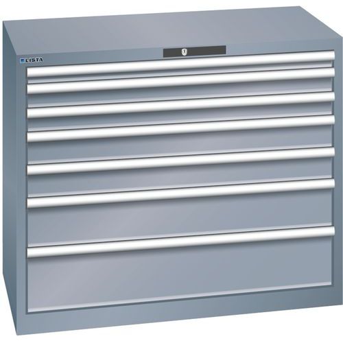 Armoires à Tiroirs Gris 1023x572x850 Avec 7 Tiroirs 75kg