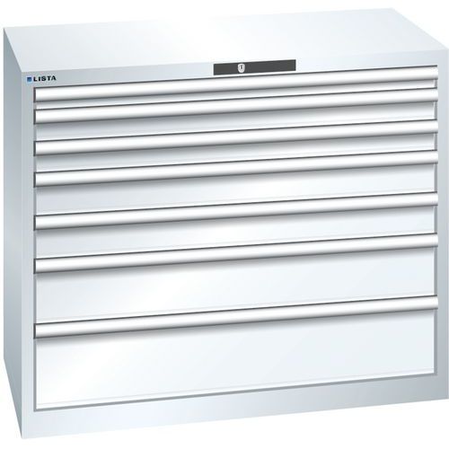 Armoire Blanc Pur 1023x572x850 Avec 7 Tir. 75kg _ 78.750.110