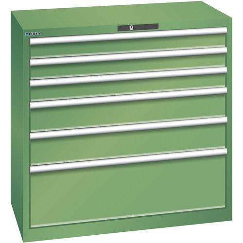 Armoire Vert 1023x572x1000 Avec 6 Tir. 75kg _ 78.754.030