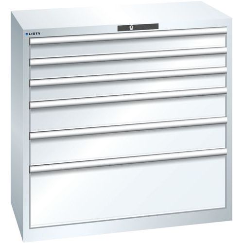 Armoire Blanc Pur 1023x572x1000 Avec 6 Tir. 75kg