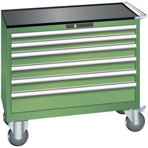 Armoire Vert 1023x572x962 Avec 6 Tir. 75kg _ 78.782.030