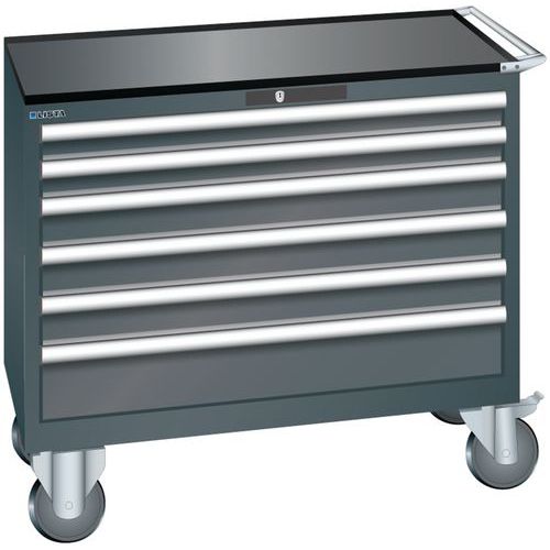 Armoire Noir 1023x572x962 Avec 6 Tir. 75kg _ 78.782.060