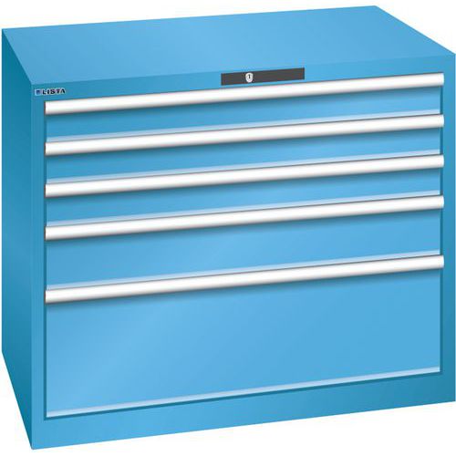 Armoire Bleu Clair 1023x725x850 Avec 5 Tir. 75kg