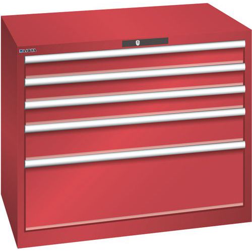 Armoire Rouge 1023x725x850 Avec 5 Tir. 75kg _ 78.796.070